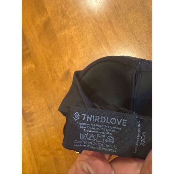 Woman’s Thirdlove bra size 32C black - Picture 4 of 4